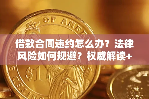 济南借款合同违约怎么办？法律风险如何规避？权威解读+实用指南