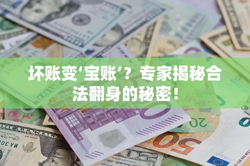 济南坏账变‘宝账’？专家揭秘合法翻身的秘密！