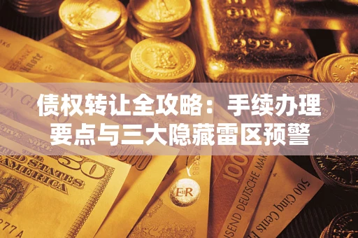 济南债权转让全攻略：手续办理要点与三大隐藏雷区预警